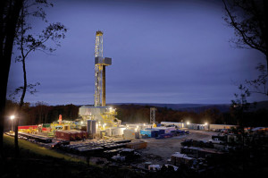 Helmerich & Payne&rsquo;s Rig 500 is operating in Pennsylvania. The AC-powered FlexRig5 targets extended-reach horizontal wells for multiwell pad development. The rig is suited to drill wells from 12,000 to 25,000 ft and features a bi-directional skidding system. Approximately 50% of H&P&rsquo;s fleet has hydraulic skid systems.